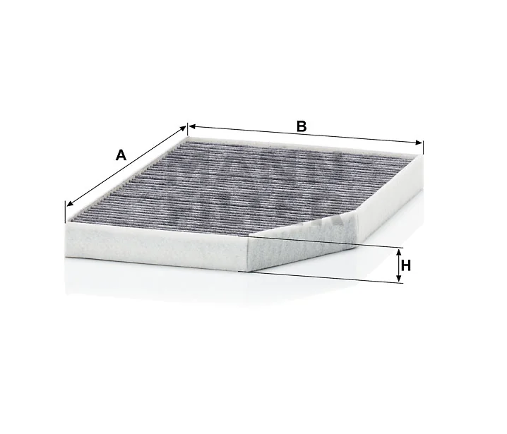 Mann-Filter - CUK 30 007 - Innenraumfilterelement (Aktivkohle)