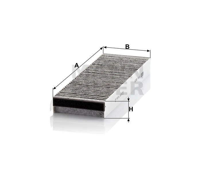 Mann-Filter - CUK 3023-2 - Innenraumfilterelement (Aktivkohle)
