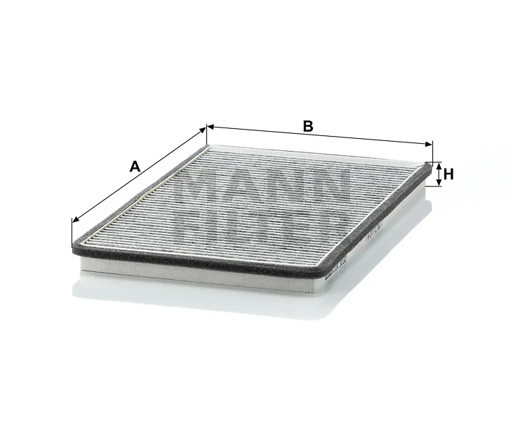 Mann-Filter - CUK 3032 - Innenraumfilterelement (Aktivkohle)