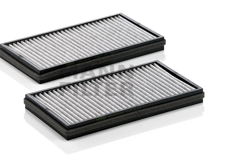 Mann-Filter - CUK 3124-2 - Innenraumfilterelement (Aktivkohle)