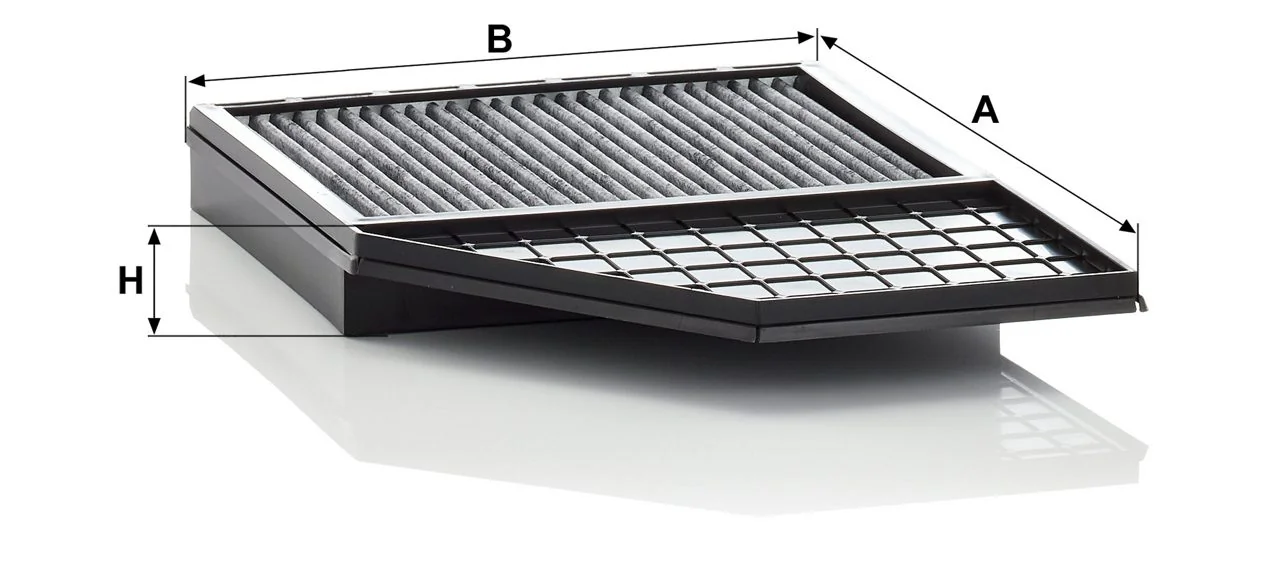 Mann-Filter - CUK 32 011/1 - Innenraumfilterelement (Aktivkohle)
