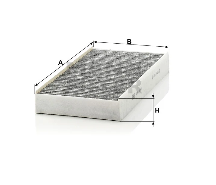 Mann-Filter - CUK 3240 - Innenraumfilterelement (Aktivkohle)