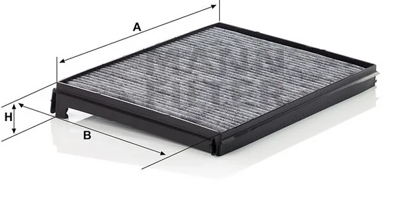 Mann-Filter - CUK 33 001 - Innenraumfilterelement (Aktivkohle)