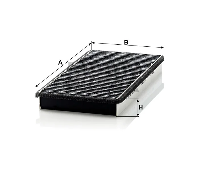Mann-Filter - CUK 3360 - Innenraumfilterelement (Aktivkohle)