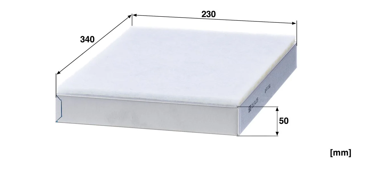 Mann-Filter - CUK 34 009 - Innenraumfilterelement
