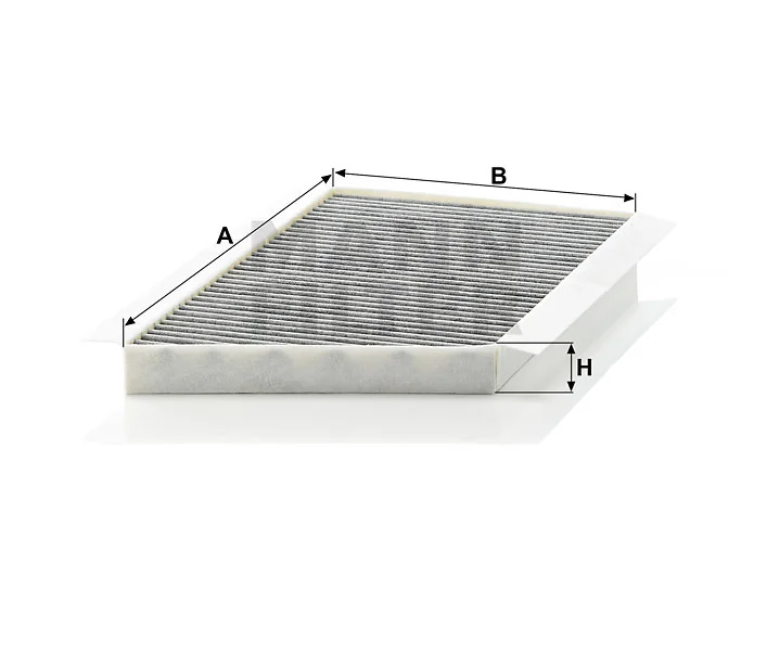 Mann-Filter - CUK 3461 - Innenraumfilterelement (Aktivkohle)