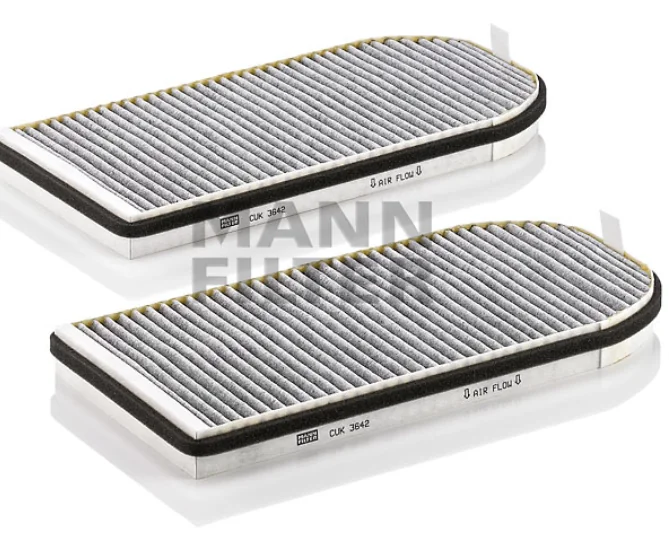 Mann-Filter - CUK 3642-2 - Innenraumfilterelement (Aktivkohle)