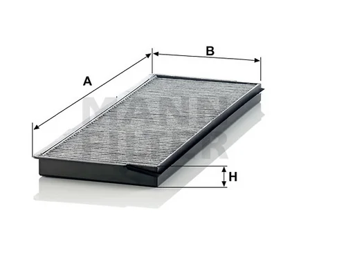 Mann-Filter - CUK 37 001 - Innenraumfilterelement (Aktivkohle)