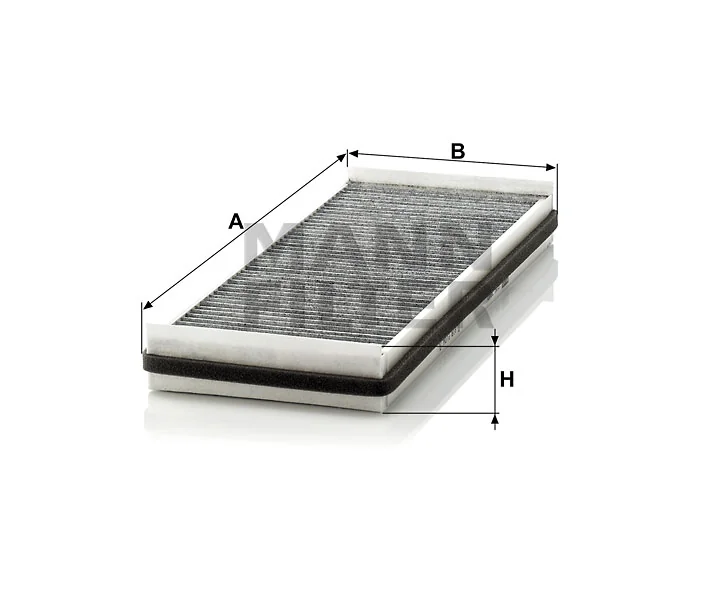 Mann-Filter - CUK 3840 - Innenraumfilterelement (Aktivkohle)
