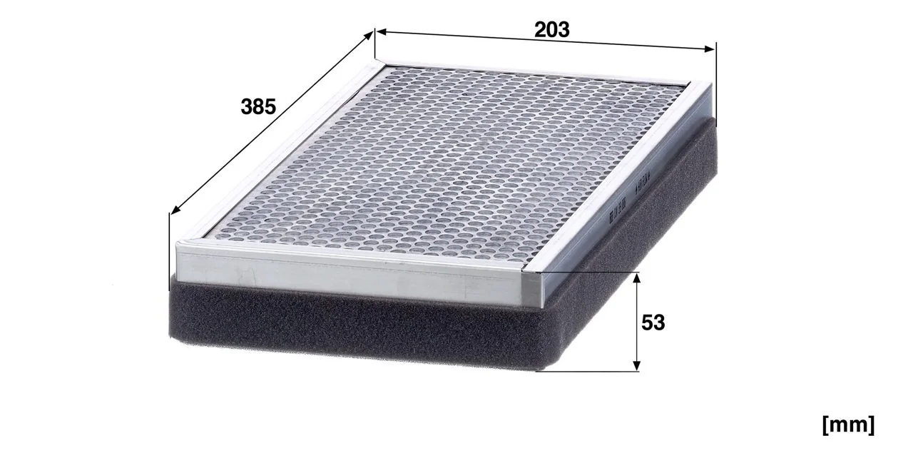 Mann-Filter - CUK 39 008 - Innenraumfilterelement