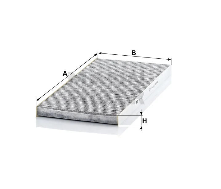 Mann-Filter - CUK 4594 - Innenraumfilterelement (Aktivkohle)
