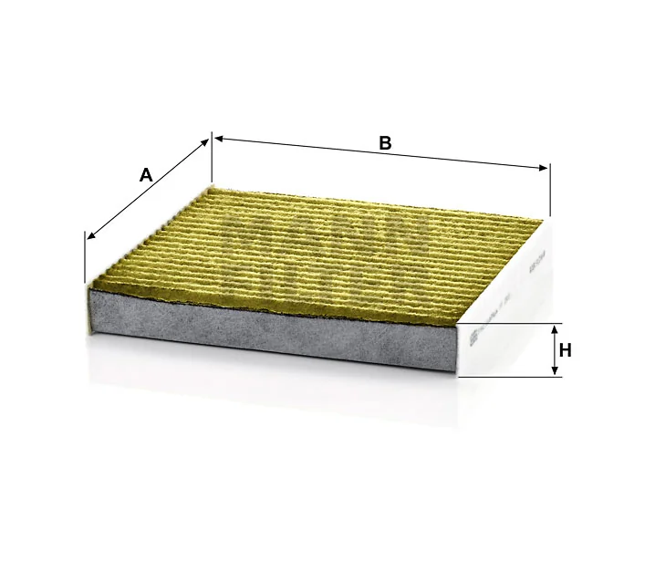 Mann-Filter - FP 1919 - Innenraumfilterelement (FreciousPlus)