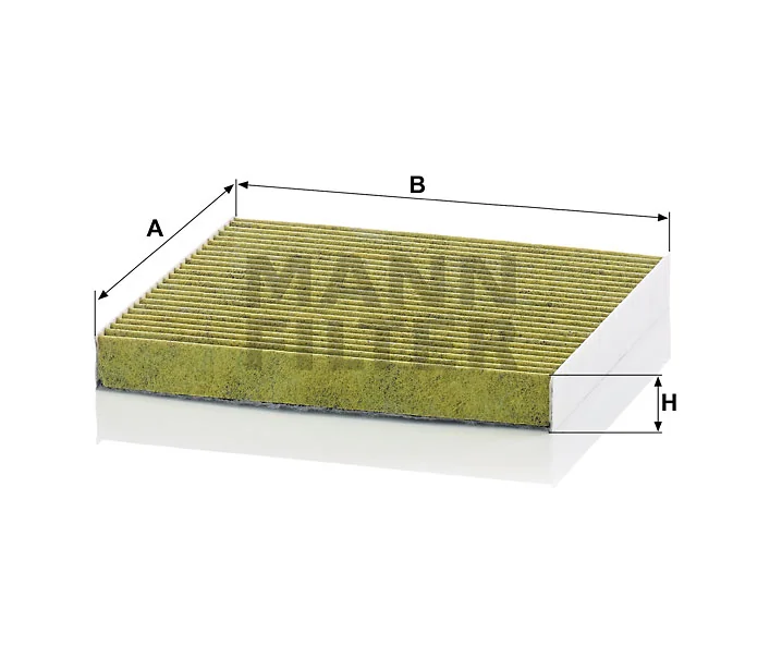 Mann-Filter - FP 2043 - Innenraumfilterelement (FreciousPlus)