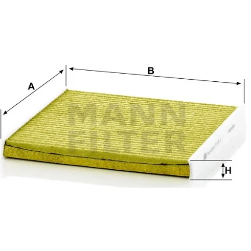 Mann-Filter - FP 2131 - Innenraumfilterelement (FreciousPlus)
