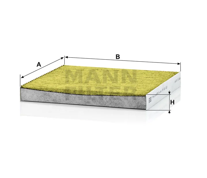 Mann-Filter - FP 22 021 - Innenraumfilterelement (FreciousPlus)