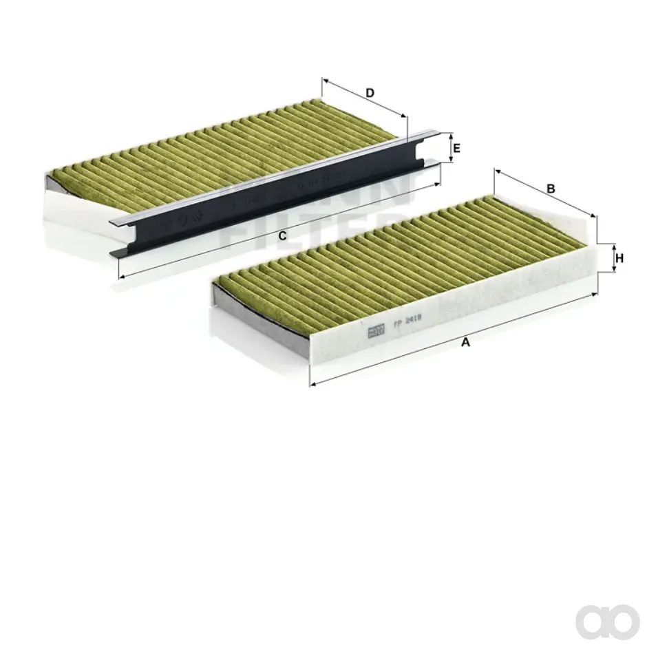 Mann-Filter - FP 2418-2 - Innenraumfilterelement (FreciousPlus)