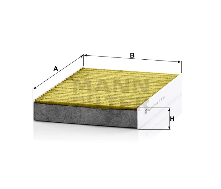 Mann-Filter - FP 25 003 - Innenraumfilterelement (FreciousPlus)