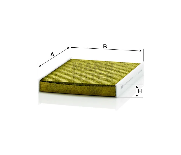 Mann-Filter - FP 2533-2 - Innenraumfilterelement (FreciousPlus)