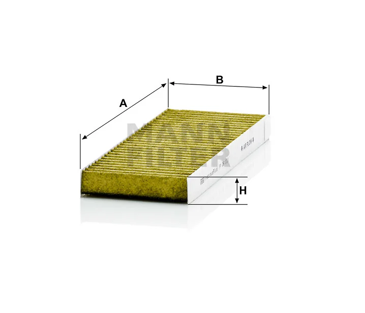 Mann-Filter - FP 26 013-2 - Innenraumfilterelement (FreciousPlus)