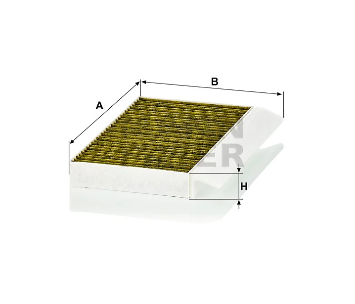 Mann-Filter - FP 27 021-2 - Innenraumfilterelement (FreciousPlus)
