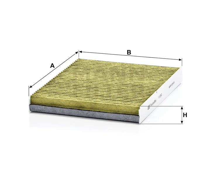 Mann-Filter - FP 2862 - Innenraumfilterelement (FreciousPlus)