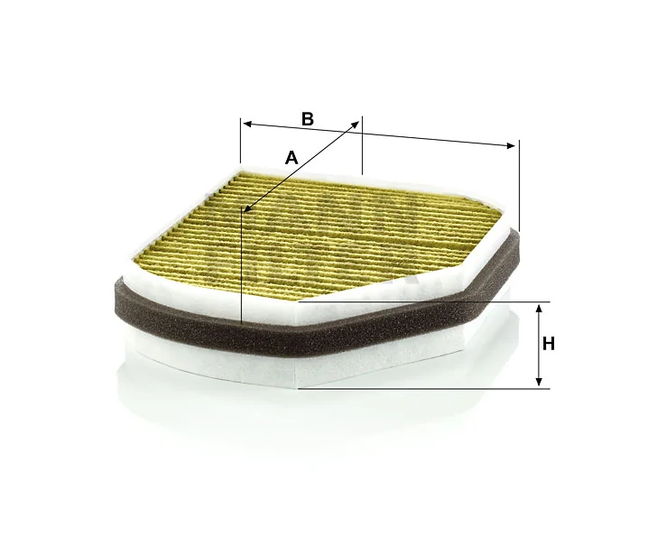 Mann-Filter - FP 2897 - Innenraumfilterelement (FreciousPlus)