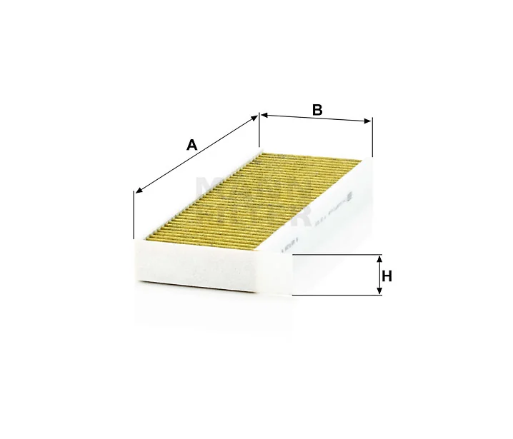 Mann-Filter - FP 29 003-2 - Innenraumfilterelement (FreciousPlus)