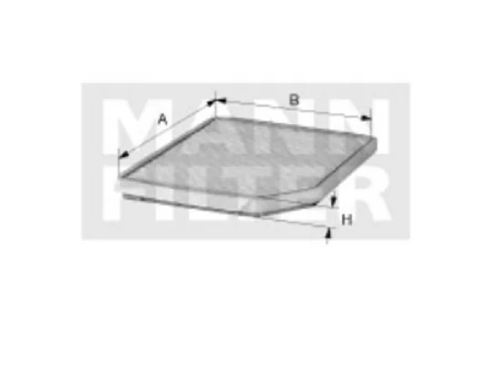Mann-Filter - FP 32 001 - Innenraumfilterelement (FreciousPlus)