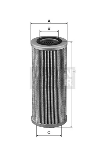 Mann-Filter - H 10 005 - Flüssigkeitsfilterelement