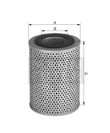 Mann-Filter - H 10 007 - Flüssigkeitsfilterelement