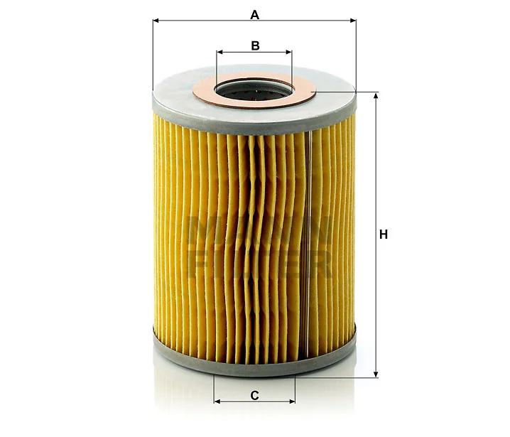 Mann-Filter - H 1038 x - Flüssigkeitsfilterelement