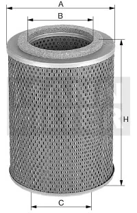 Mann-Filter - H 1053/2 n - Flüssigkeitsfilterelement