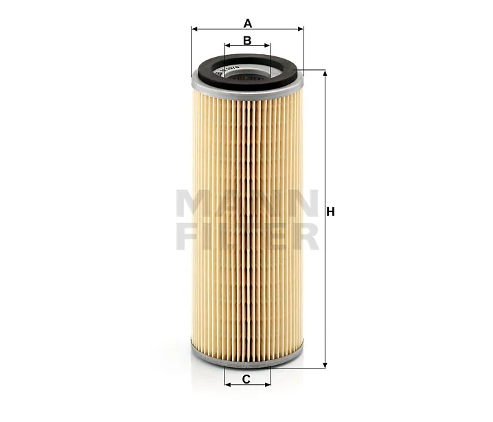 Mann-Filter - H 1076 x - Flüssigkeitsfilterelement