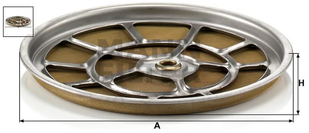 Mann-Filter - H 116 KIT - Flüssigkeitsfilterelement