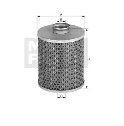 Mann-Filter - H 15 190/6 n - Flüssigkeitsfilterelement