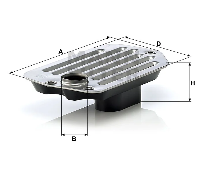 Mann-Filter - H 2120 x KIT - Flüssigkeitsfilterelement