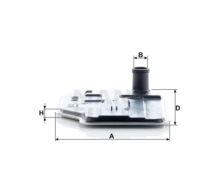 Mann-Filter - H 27 001 - Flüssigkeitsfilterelement