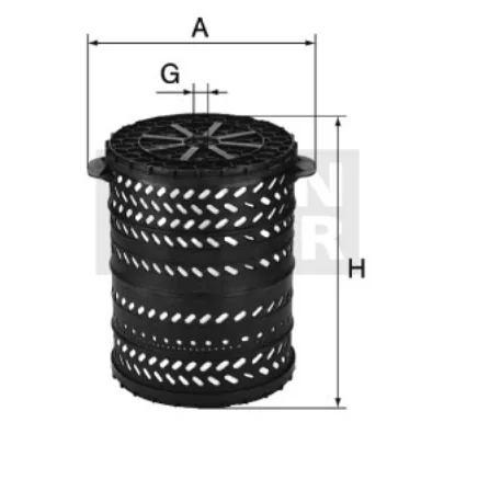 Mann-Filter - H 34 1390 KIT - Flüssigkeitsfilterelement