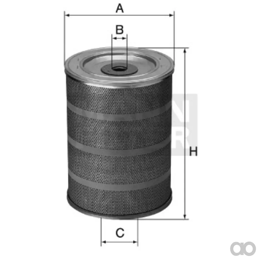 Mann-Filter - H 34 1480/15 - Ölfilterelement