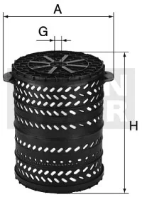 Mann-Filter - H 34 2090 KIT - Flüssigkeitsfilterelement