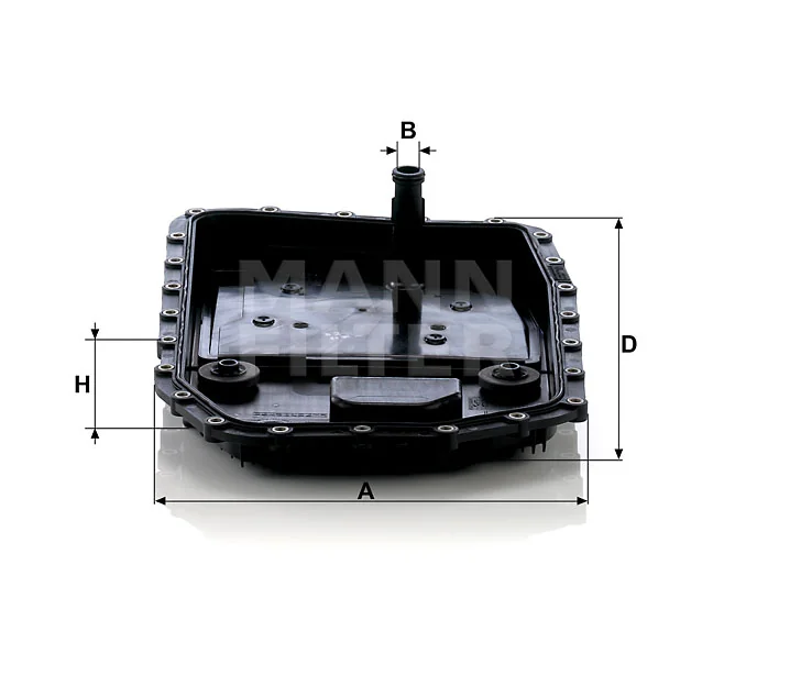 Mann-Filter - H 50 001 - Getriebeölfilter