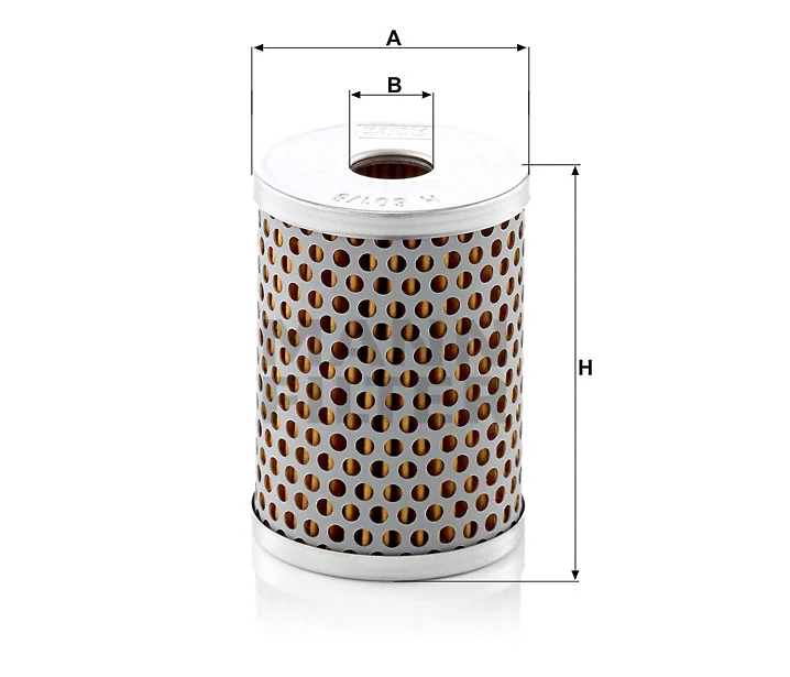Mann-Filter - H 601/8 - Flüssigkeitsfilterelement