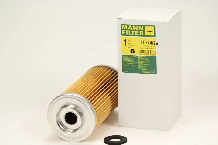 Mann-Filter - H 724/2 x - Flüssigkeitsfilterelement