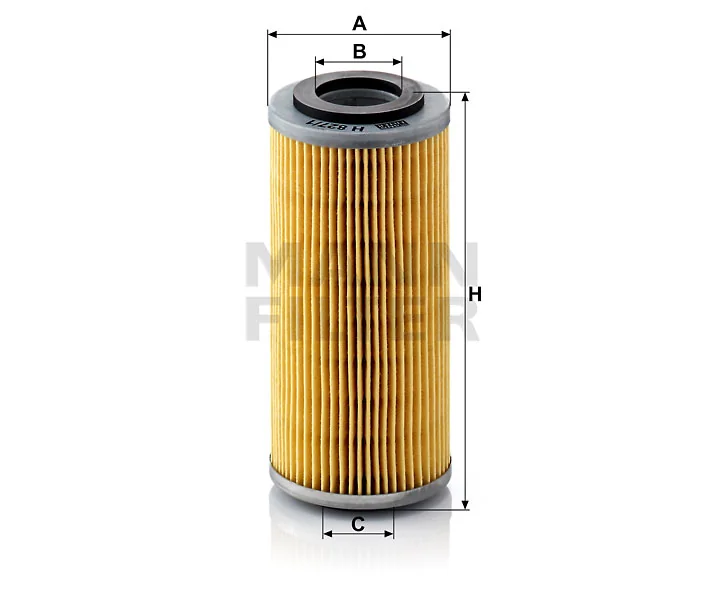 Mann-Filter - H 827/1 n - Flüssigkeitsfilterelement