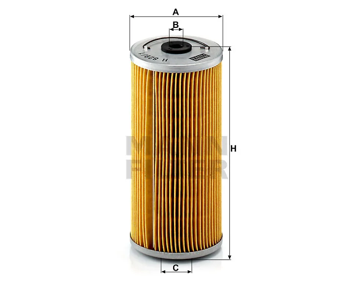 Mann-Filter - H 829/1 x - Flüssigkeitsfilterelement