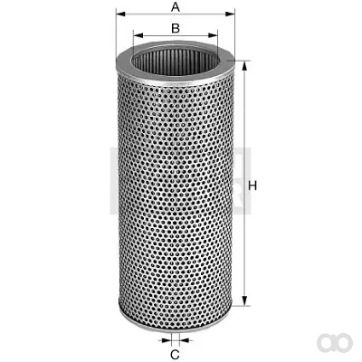 Mann-Filter - HD 1060/2 - Flüssigkeitsfilterelement