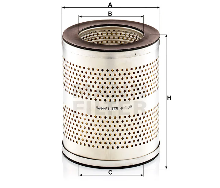 Mann-Filter - HD 13 006 - Flüssigkeitsfilterelement
