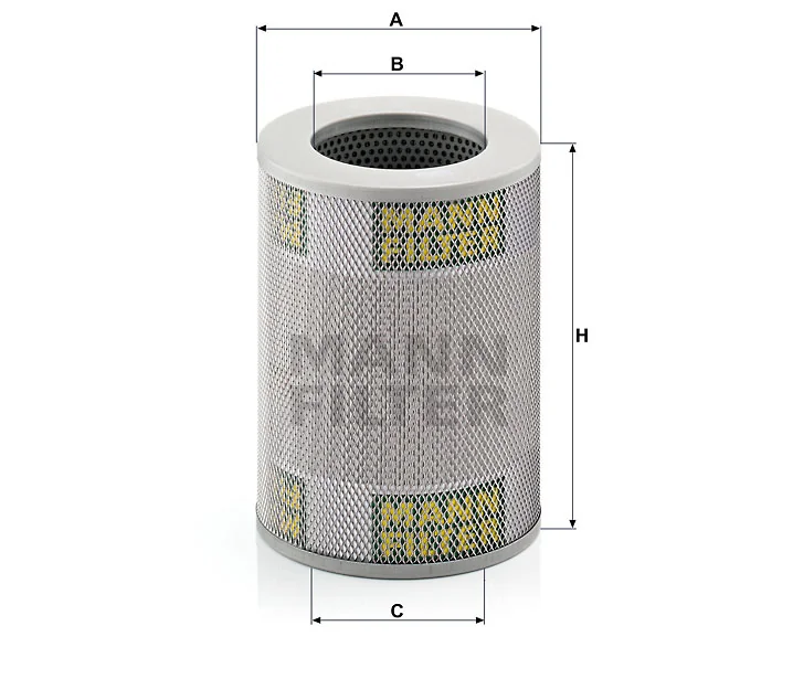 Mann-Filter - HD 15 001 - Flüssigkeitsfilterelement