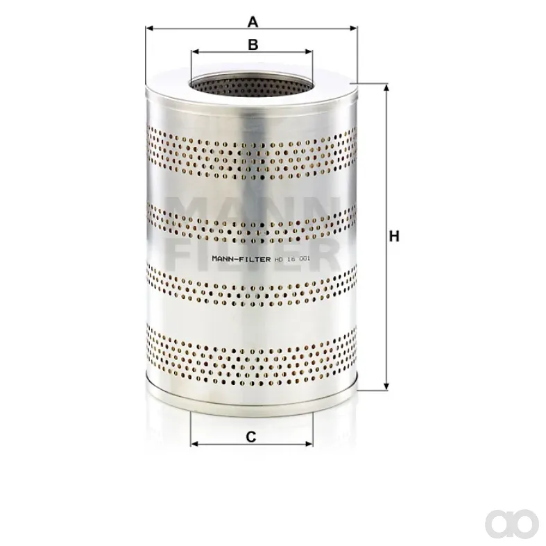 Mann-Filter - HD 16 001 x - Flüssigkeitsfilterelement