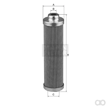 Mann-Filter - HD 3001 - Flüssigkeitsfilterelement